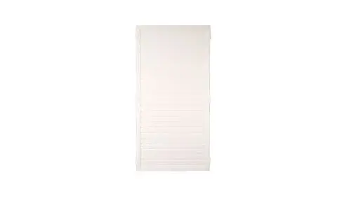 Kunststoffzaun in weiß: Die Lightline Serie: 90 x 180cm