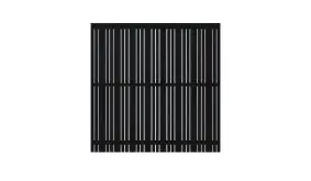 180 x 180 cm - Farbe: Schwarz, Sichtschutzzaunelement aus fungizid behandeltem und doppelt farbgrundiertem Kiefern- bzw. Fichtenholz