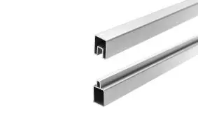 Alu Abschlussleisten inkl. Befestigungsmaterial, Silber