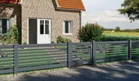 Alu Gartenzaun Delft