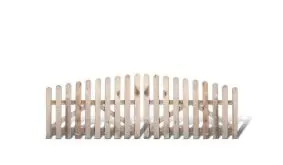 Schönes Friesenzaun Gartentor aus druckimprägniertem Holz