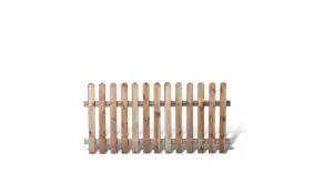 Friesenzaun aus druckimprägnierter Kiefer/Fichte. 200x100cm. Riegelstärke: ca. 28 x 70 mm