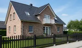 Gartenzäune Aluminium Preston – pflegeleicht & wetterfest, ersetzt Holz/Stahl, langlebig mit Premiumoptik und individueller Farbwahl.