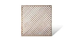 Rankzaun Usedom 180x180cm. Druckimprägnierte Kiefer/Fichte . Rankstäbe: ca. 12 x 30 mm