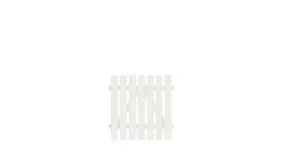 Einzeltor mit 10 Jahren Garantie auf UV-Beständigkeit. DIN-R, inkl. verstellbare Edelstahlbeschläge (6mm starke Ladenbänder vormontiert) und Überwurf