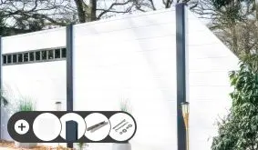 Kunststoff Sichtschutzwand Vario – schnell bestellt, fix geliefert! Einfach Länge, Farbe und Befestigung wählen – wir schicken das Komplettset inkl. Zubehör direkt zu Ihnen nach Hause.