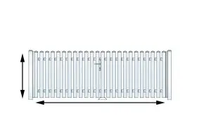 Gartentor Maßanfertigung, konfigurieren Sie ihr Gartentor selber.