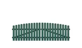 Kunststoff Doppeltor mit 10 Jahren Garantie auf UV-Beständigkeit. Bestehdn aus Vollkunstofflatten auf Aluminiumrahmen
