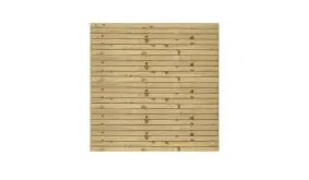 Zaunfeld 180 x 180 cm - 4- teilig aus druckimprägnierter Kiefer (KDI)
