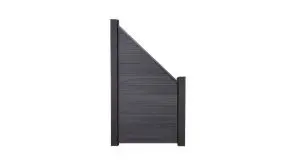 Die Abschlussecke der Maribo Serie. Ein Sichtschutz mit dem Maß: 90 x 180 auf 90cm