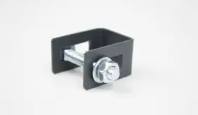 Perfekt aufeinander abgestimmt: Metallzaun Halter für die Zaunserien Bordeaux, Dijon, Lille und Paris