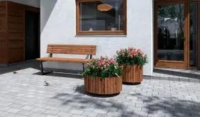 Blickfang für Balkone, Terrassen, Eingangsbereiche und Einfahrten. Entweder als Solitär oder im Verbund