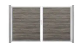 PVC Steckzaun Maxi Tor