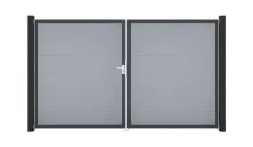 PVC Steckzaun Maxi Tor