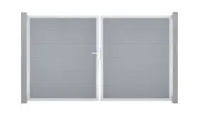 PVC Steckzaun Maxi Tor