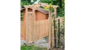 So dekorativ! Die 58,5 x 178,5 cm Rankelemente ergänzen die Laubengänge Monthey und Siders perfekt