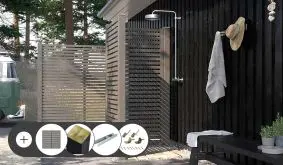 Rankgitter Tokyo Umbragrau Komplettset