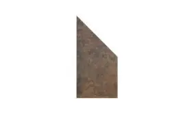 Das HPL Zaunsystem Ringsted 3 hat die Abmessung 90 x 180/90 x 0,8. Die Elemente sind in Rostoptik gehalten - wartungsfrei - kein streichen.