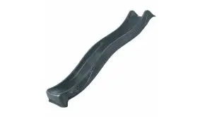 Die Kunststoff Rutsche hat eine Gesamtlänge von 228 cm. Die Innenbreite beträgt 34 cm, die Außenbreite 49 cm 