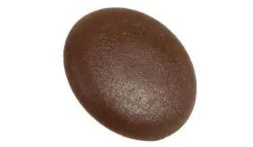 Schraubkappen für die Zaunserie Aubing, in braun.