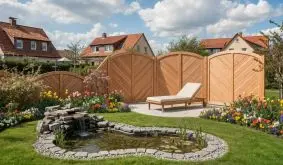 Sichtschutz Douglasie Bern Massiv – schützt vor neugierigen Blicken & Wind; witterungsbeständig, langlebig & nachhaltig aus Massivholz gefertigt