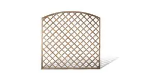 Rankzaunsystem aus Kiefer/Fichte mit Bogen. 180x180/160cm. Maschenweite ca 10x10cm