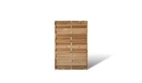 Das 100 x 150cm Element aus der Serie Berlin Massiv mit druckimprägniertem Holz