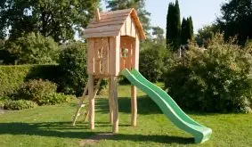 Mit einer passenden Rutsche (nicht enthalten!) können Ihre Kleinen nach Belieben klettern und Rutschen