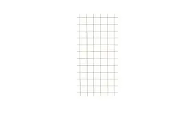 Stahl Rankgitter Blavand aus Stahl mit rostiger Optik und mit einem Maße von 90 x 180 cm. Maschenweite ohne Kanten: 15 x 15 cm. 