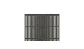 180 x 140 cm - Farbe: Umbraugrau, Sichtschutzzaunelement aus fungizid behandeltem und doppelt farbgrundiertem Kiefern- bzw. Fichtenholz