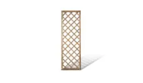 Holz Rankzaun in 60x180cm aus druckimprägnierter Kiefer/Fichte. 10x10cm Maschenweite