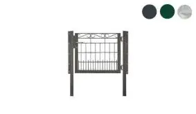 Die einflügelige 1000 mm Mattenzaun Tür mit S-Reihe ist in vier Größen verfügbar: 600, 800, 1000 und 1200 mm