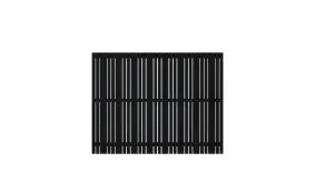 180 x 140 cm - Farbe: Schwarz, Sichtschutzzaunelement aus fungizid behandeltem und doppelt farbgrundiertem Kiefern- bzw. Fichtenholz