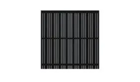 180 x 180 cm - Farbe: Schwarz, Sichtschutzzaunelement aus fungizid behandeltem und doppelt farbgrundiertem Kiefern- bzw. Fichtenholz