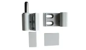 Die 3D-Bänder sind in der Höhe, Tiefe und Breite verstellbar und können so kleine Fehler bei der Montage der Gartentore ausgleichen oder erleichtern das Nachstellen