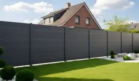 Hochwertig und dekorativ: Der anthrazitgraue Alu Steckzaun für Ihren Garten