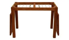 Balkontisch mit Wäscheleine