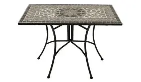 Für Innen- und Außenbereiche: Der vielseitig einsetzbare 90 x 45 x 75 cm Bistro Wandtisch lässt sich an der Wand festchrauben
