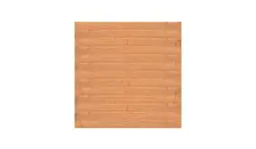 13 Bretter ergeben eine Zaunfeld von ca. 180 x 180 cm.