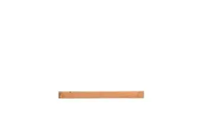 Das 180 x 14,5 x 2,1cm gerade Brett des SB-Zauns Spree