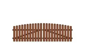 Pflegeleichtes Doppeltor mit Vollkunstofflatten auf Aluminiumrahmen, 308 x 80 auf 95 cm, braun (RAL 8016), inkl. verstellbare Edelstahlbeschläge (6mm starke Ladenbänder vormontiert), Überwurf, Bodenriegel, Metallhülsen und Arretierung.