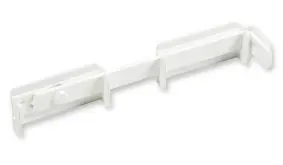 Doppeltor-Überwurfriegel für das Doppeltor der Serie Neuhausen, in weiß.