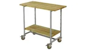 Moderner Grilltisch als perfektes Accessoires für den Garten. Erhältlich in drei Ausführungen