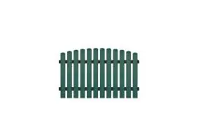 Kunststoffgartenzäune mit 10 Jahren Garantie auf UV-Beständigkeit. Vollkunstofflatten und Aluminiumquerriegel, Edelstahl verschraubt, inkl. Montageset und Bohrer