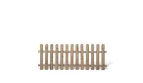 Friesen Gartenzaun aus druckimprägnierter Kiefer/Fichte. 200x80cm. Riegelstärke: ca. 28 x 70 mm