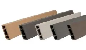 Die 179,3 x 6,8/7,5 x 2 cm BPC Rhombusleisten gibt es in den Farben Anthrazit, Karamell, Sand, Schiefergrau und Schokobraun