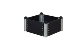 Das druckimprägnierte Hochbeet Pipe in dem Maß 80 x 80 x 36 cm, hält extreme Witterungseinflüsse stand und ist ein sehr langlebiger Gartenfreund