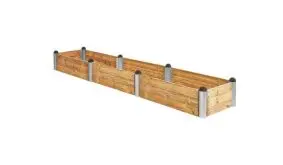 Mit dem großen Hochbeet Pipe aus unbehandelten Lärchenholz, schaffen Sie sich mit einen Naturprodukt das über ein großes Fassungvermögen verfügt, in dem Maß 400 x 80 x 36 cm eine eigene Grüneoase.