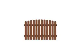 Wetterfeste Kunststoff Gartenzäune mit Vollkunstofflatten und Aluminiumquerriegel, braun (RAL 8016), Edelstahl verschraubt, inkl. Montageset und Bohrer