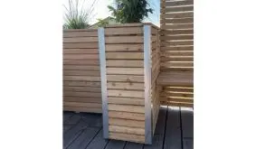 Rostfreie 5 x 5 x 100 cm Alu-Eckleiste: Sorgt für ein optisch geschlossenes und dekoratives Erscheinungsbild